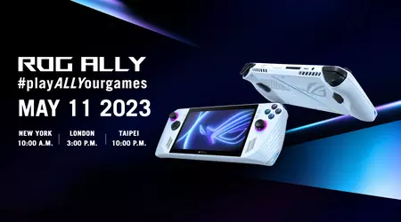 Офіційно: ASUS представить ігрову консоль ROG Ally з екраном на 120 Гц і чипом AMD на заході 11 травня