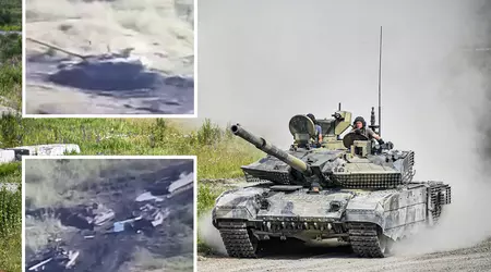 The Armed Forces of Ukraine for the first time in a single battle eliminated an entire platoon of Russian modernised T-90M "Breakthrough" tanks worth $2.5-4.5m in one battle