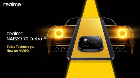 realme готує до виходу бюджетний смартфон NARZO 70 Turbo 5G NARZO 70