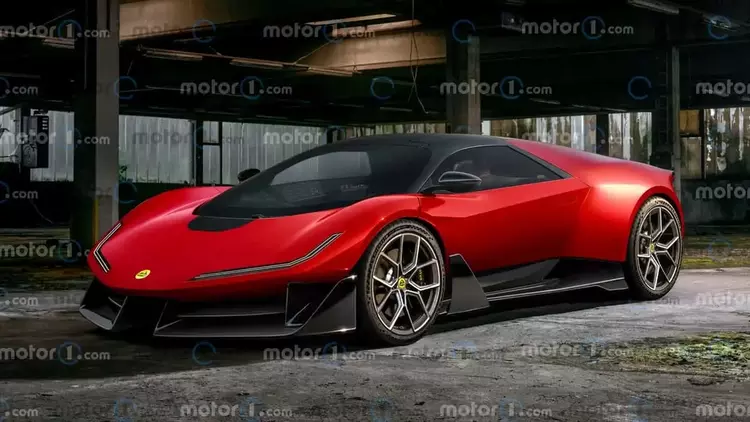 Lotus Type 135: Повернення легендарного V8 ...