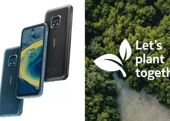 Nokia promises to plant 50 trees for every Nokia XR20 smartphone purchased