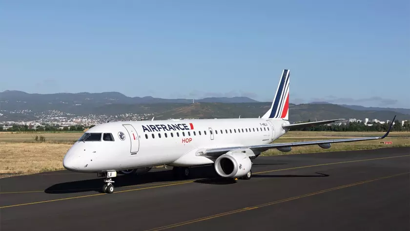 Пассажирский самолет Airbus авиакомпании Air France