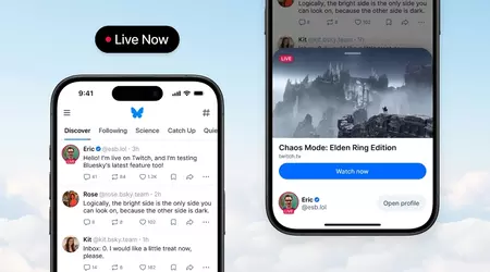 Bluesky зробила Live Now доступним для всіх користувачів