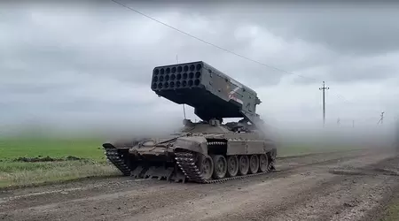 Росіяни обстріляли власну піхоту термобаричними ракетами з важкої вогнеметної системи ТОС-1А