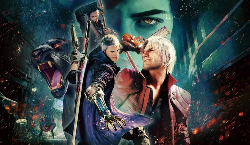 Арт Devil May Cry 5: Погружаемся в визуальную чуму демонического слешера