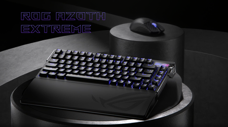 Asus анонсувала нову клавіатуру ROG Azoth Extreme за ціною відеокарти RTX 4070