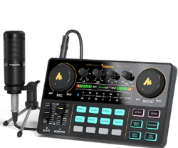 Podcast Equipment Bundle-MAONO Audio Mixer