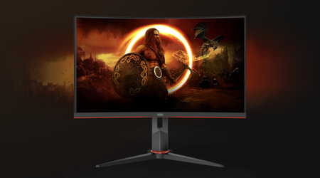 AOC AGON CG27G2S/BK: gaming monitor with curved screen and 165Hz refresh rate