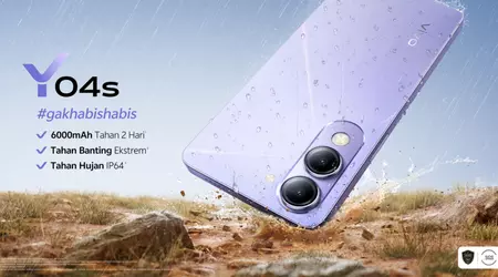 Vivo announces entry-level Y04s model with 6000mAh battery and MIL-STD-810H certified
