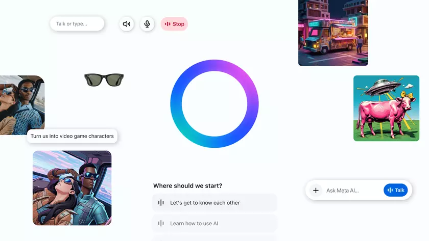 Meta AI: Отдельное приложение с мощным голосовым ассистентом!