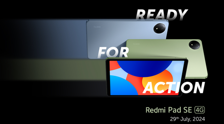 It's official: Xiaomi will unveil the Redmi Pad SE 4G tablet on 29 July