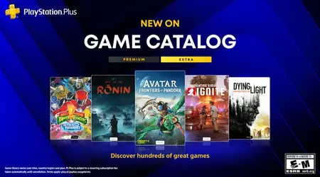 У наступній добірці PlayStation Plus Extra і Premium буде сім ігор, включно з Avatar: Frontiers of Pandora і Rise of the Ronin
