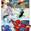 Сцена из комикса DC X Sonic the Hedgehog 1