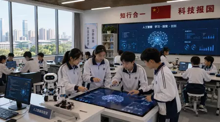 La Chine rend l'IA obligatoire à l'école dès la rentrée 2026