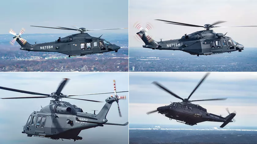 Leonardo и Boeing впервые поставили ВВС США испытательные вертолёты MH-139A Grey Wolf по контракту на $2,4 млрд