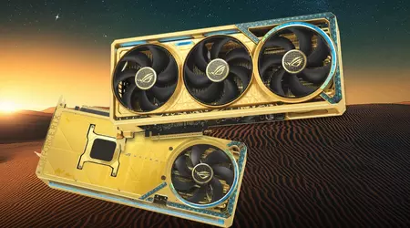 Це не метафора: Asus випустила партію ексклюзивних золотих відеокарт RTX 5090