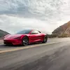 Предварительный вид сбоку Tesla Roadster