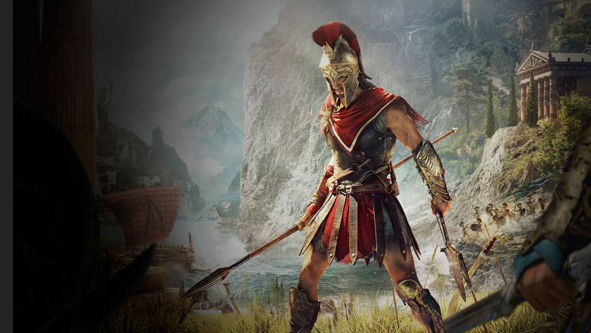 Постер потрясающих приключений в Assassin's Creed Odyssey!