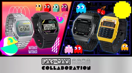 Casio watches in collaboration with Pac-Man are now available in the US: vintage style and modern features