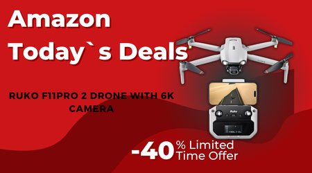 Ruko F11PRO 2 Drone with 6K Camera – Now 40% Off, Save $230!