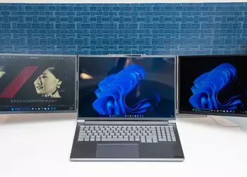 Lenovo представила концепт съемных дисплеев для собственных ноутбуков