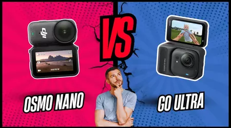 DJI Osmo Nano vs Insta360 GO Ultra : Comparatif