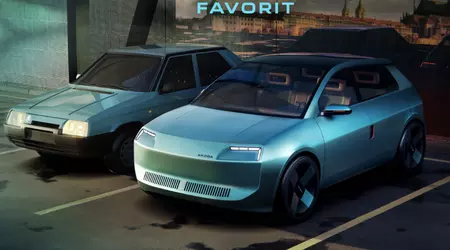 Дизайнери Skoda переосмислили модель Favorit кінця 1980-х у сучасному стилі
