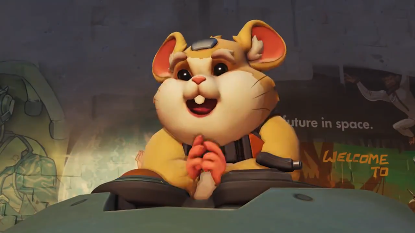 Новый герой Overwatch — хомяк, управляющий роботом, как в «Звездных войнах»