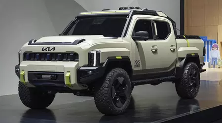 Kia Tasman Weekender: на "Seoul Motor Show 2025" представили агресивний концепт пікапа