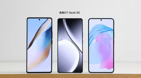 Великий дисплей і тонкі рамки однакового розміру: realme показала фотографію смартфона realme GT Neo 6 SE