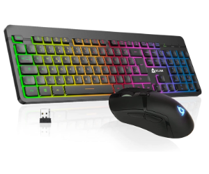 Ensemble clavier et souris de jeu sans fil KLIM Tandem