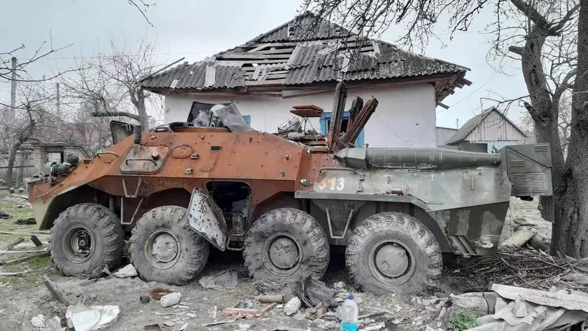 Украинские военные сожгли современную российскую станцию спутниковой связи Р-439-МД2 – это первое подтверждение уничтожения такой техники