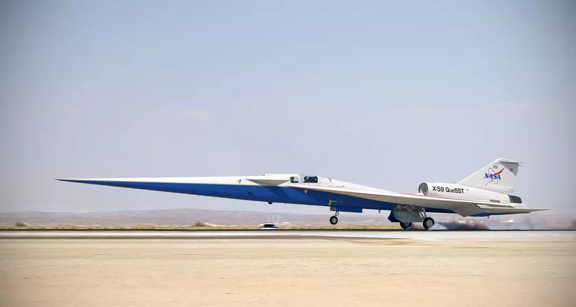 Сверхзвуковой пассажирский самолёт NASA X-59 совершит первый полёт до конца 2023 года