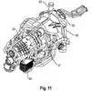 Thumbnail of the image of the Porsche hybrid powertrain patent.