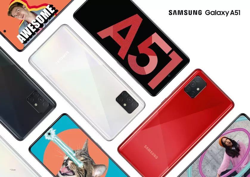 Samsung начала обновлять Galaxy A51 до Android 13 с One UI 5.0 в Европе
