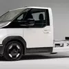 Шасі Kia PV5 на виставці