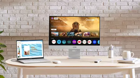 Asus випустила 4K гібридний монітор ZenScreen Smart MS27UC із функціями Smart TV