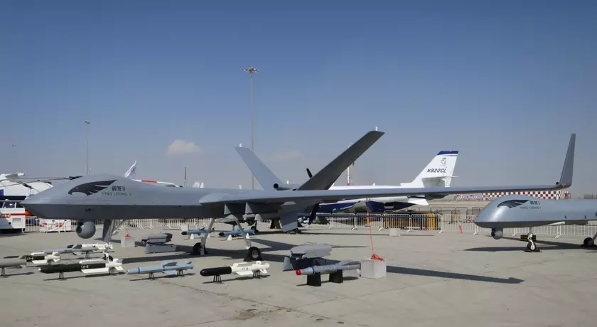 Китайский ударный дрон Wing Loong II впервые вошёл в зону идентификации противовоздушной обороны Тайваня