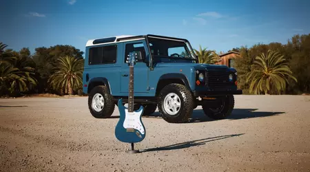 Від 999 доларів: Land Rover і PRS створили електрогітари у кольорах Defender