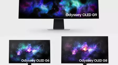 At CES 2024, Samsung plans to introduce three Odyssey OLED gaming monitors with diagonals ranging from 27 to 49 inches