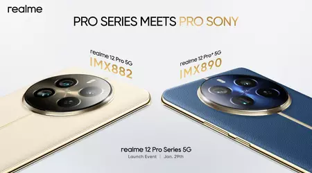 realme розповіла, які камери отримають смартфони realme 12 Pro і realme 12 Pro+