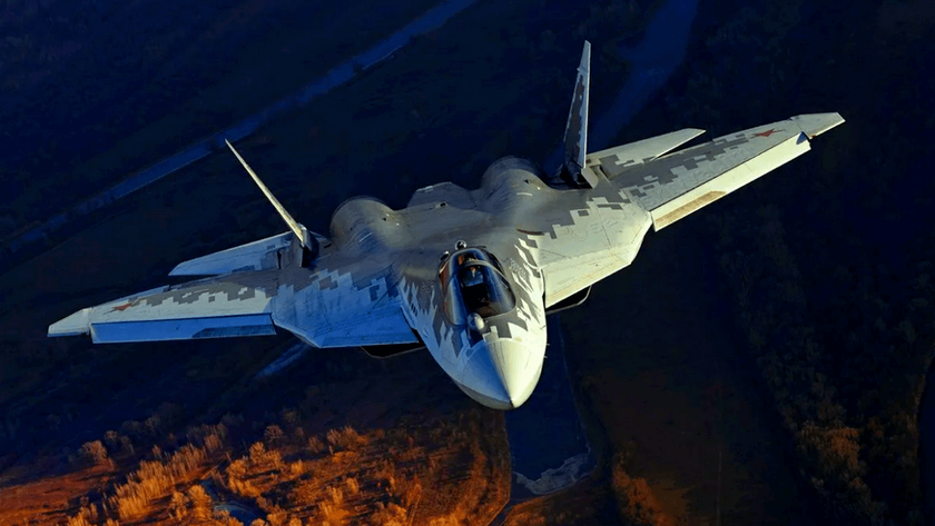 россия начала использовать новейшие истребители пятого поколения Су-57, но боится пересекать воздушное пространство Украины