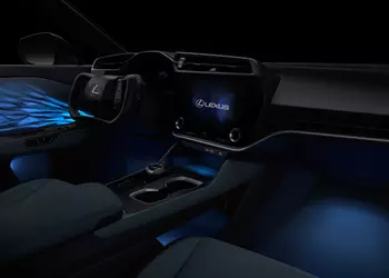 Toyoda Gosei introduced the technology of dynamic interior lighting of the car