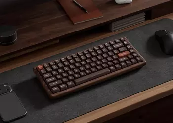 This is what exclusivity looks like: the Keychron K2 HE keyboard received a limited version in a solid wooden case