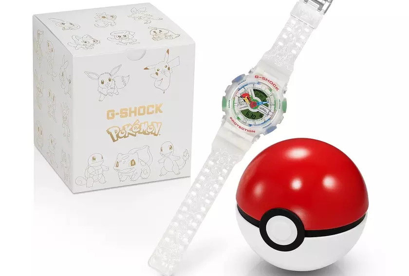 Casio G-Shock Pokémon GA-110PKM-7A: Гик-мечта становится реальностью!