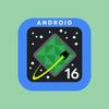 Логотип Android 16