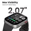 Екран Amazfit Bip Max при яскравому сонячному світлі