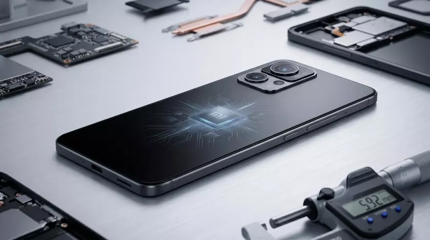 Концепт сверхтонкого смартфона Xiaomi Air