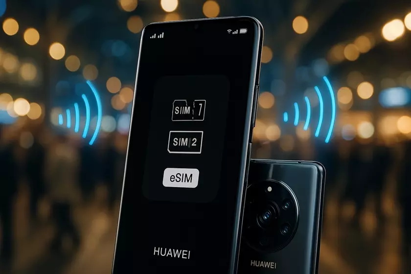 Смартфон Huawei Mate 90 Pro Max с тремя активными номерами
