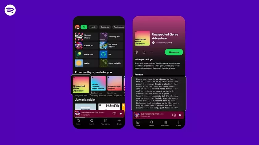 Spotify Перезагружается: Новые Плейлисты за Минуты